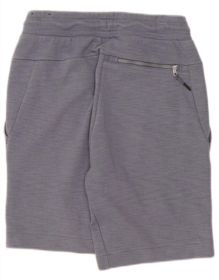 Nike Mens Sport Shorts Small Navy Blue Flecked Cotton