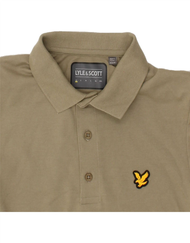 LYLE & SCOTT Mens Polo Shirt XS Grey Cotton Vintage Lyle & Scott and Second-Hand Lyle & Scott from Messina Hembry 