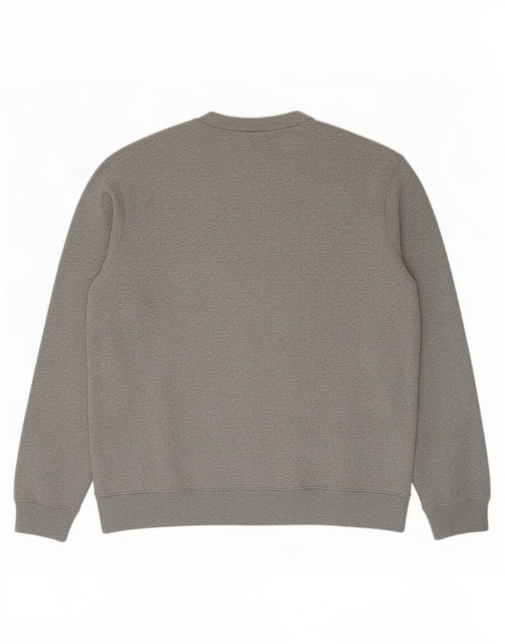 Zara Mens Sweatshirt Jumper 2XL Grey Cotton
