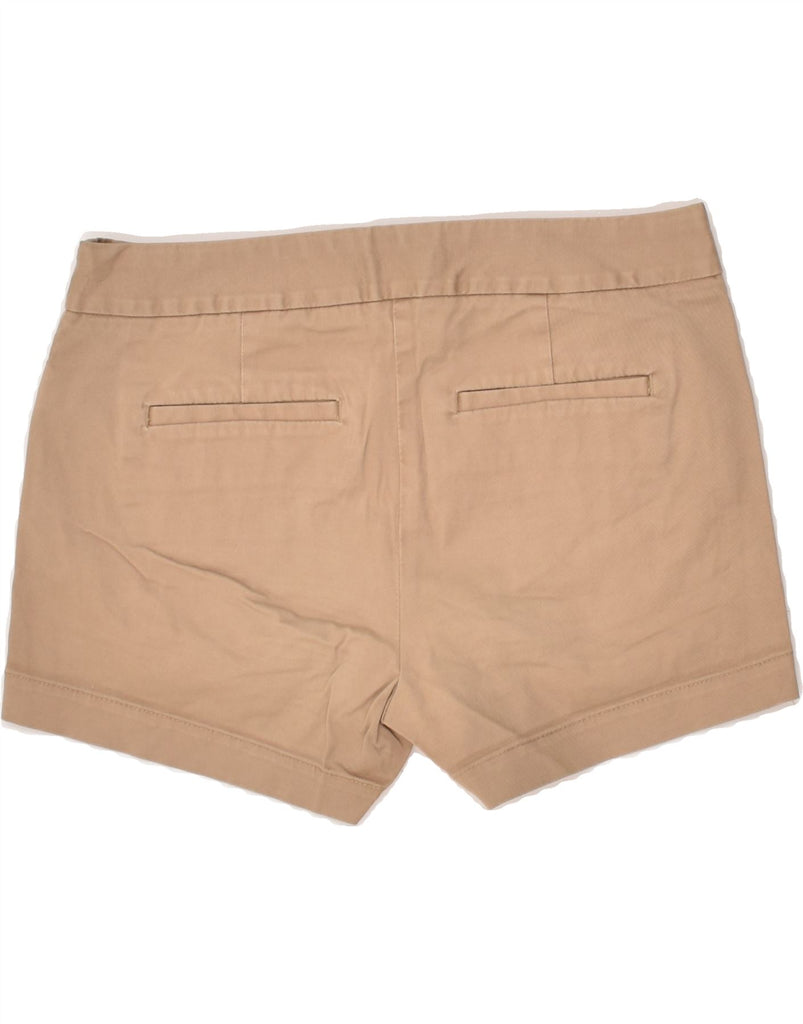 J. CREW Womens Stretch Chino Shorts US 0 XS W28 Beige Cotton | Vintage J. Crew | Thrift | Second-Hand J. Crew | Used Clothing | Messina Hembry 
