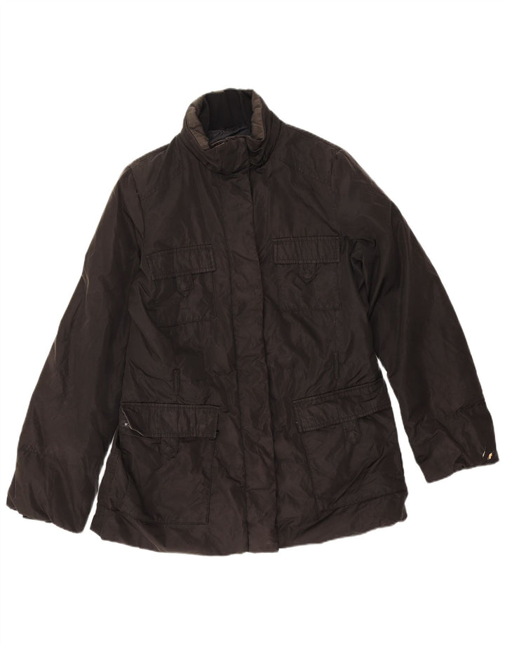 Marella Womens Padded Jacket UK 12 Medium Black Polyamide