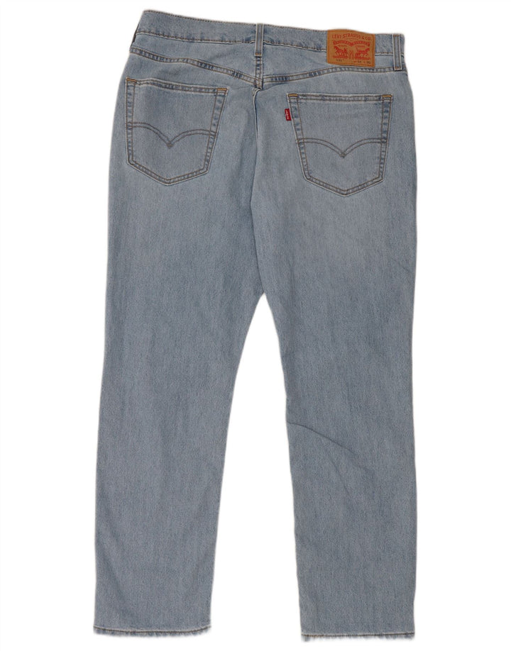 Levi's Mens 541 Straight Jeans W34 L30 Blue Cotton