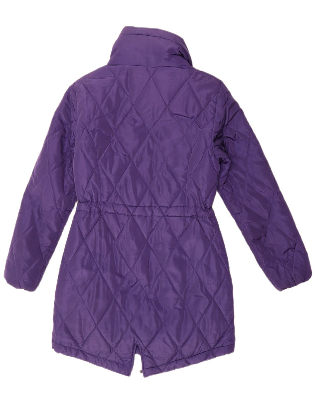 Marks & Spencer Womens Padded Coat UK 8 Small Purple Polyester