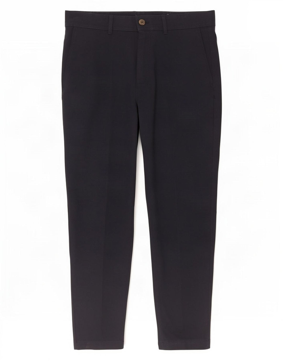 Zara Mens Slim Suit Trousers EU 44 Large W34 L28 Navy Blue Polyester