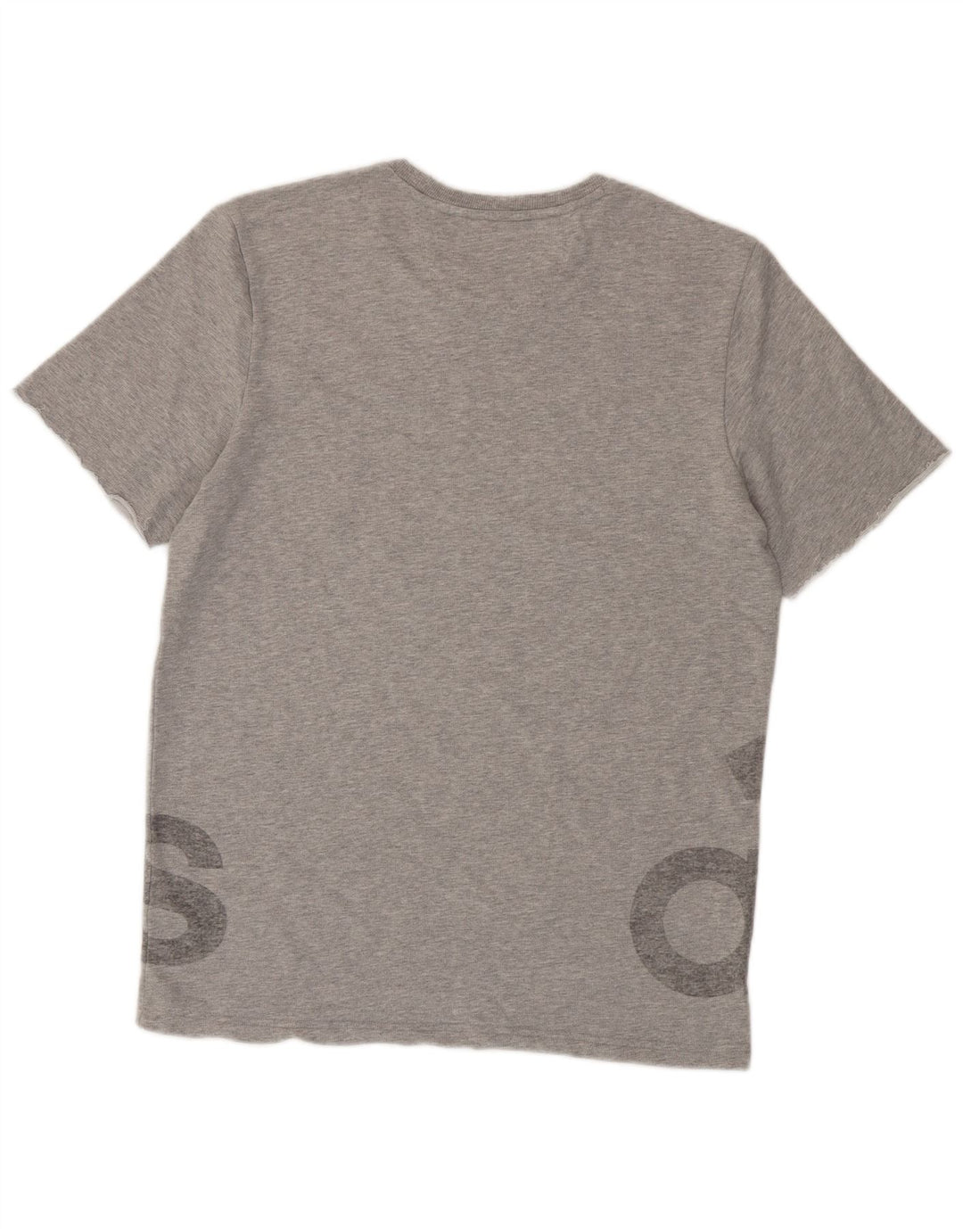 Adidas Mens Graphic T-Shirt Top Large Grey Cotton