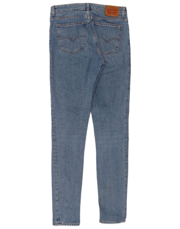 Levi's Womens High Rise Skinny Jeans W28 L32 Blue Cotton