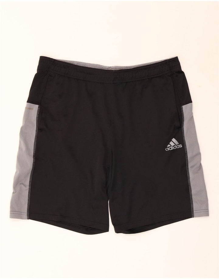 ADIDAS Mens Climacool Sport Shorts Medium  Black Colourblock Polyester