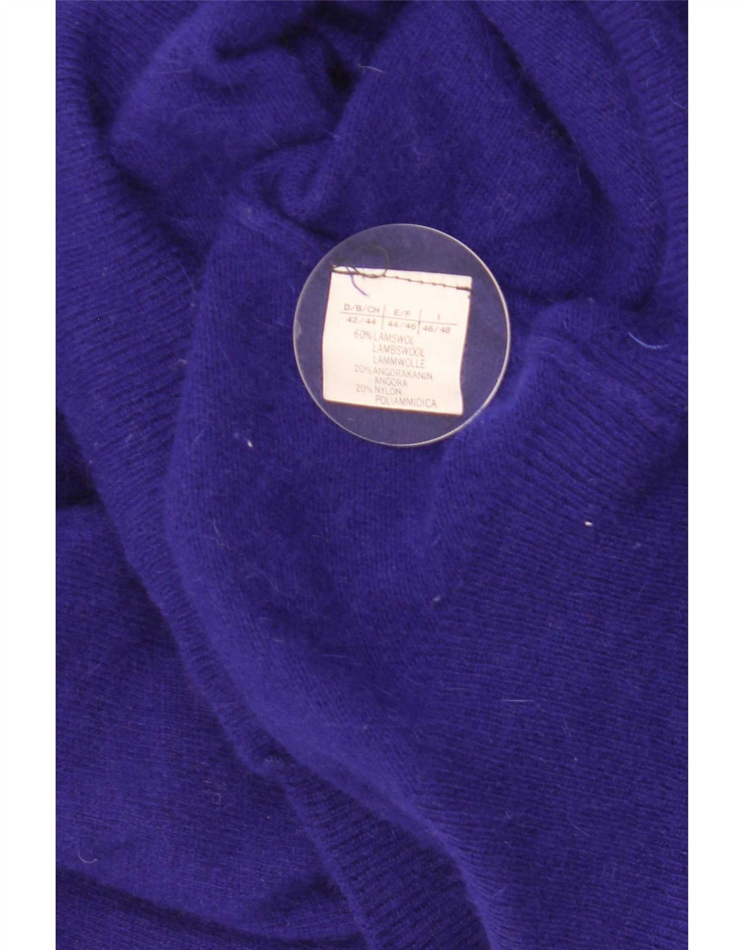 Vintage Womens Cardigan Sweater IT 46/48 Large Purple Wool