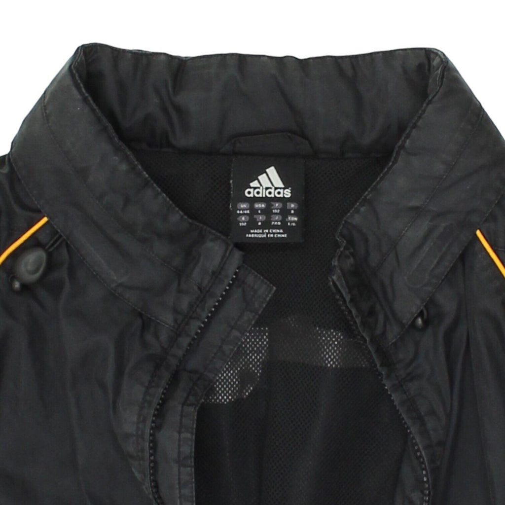 Galatasaray 2005 Adidas Mens Black Rain Coat | Vintage Football Sportswear VTG Vintage Messina Hembry and Second-Hand Messina Hembry from Messina Hembry 