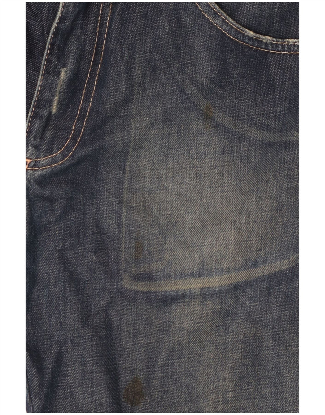 Daniele Alessandrini Womens Straight Jeans W31 L33 Blue Cotton