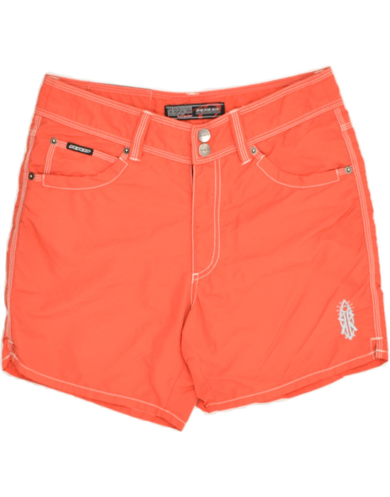 RRD Mens Casual Shorts IT 48 Medium W32  Orange Polyamide | Vintage RRD | Thrift | Second-Hand RRD | Used Clothing | Messina Hembry 