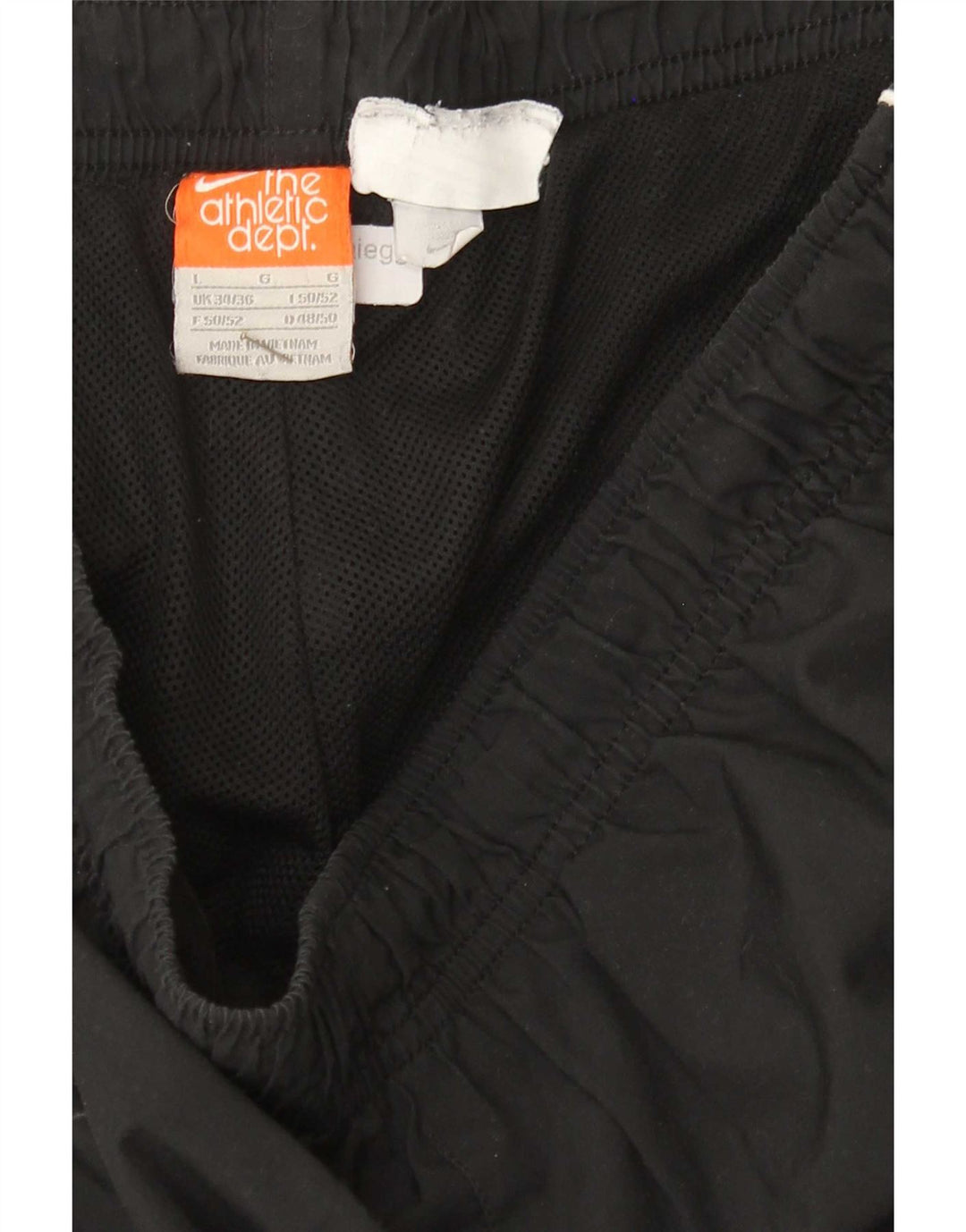 Nike Mens Tracksuit Trousers UK 34/36 Large  Black Polyester