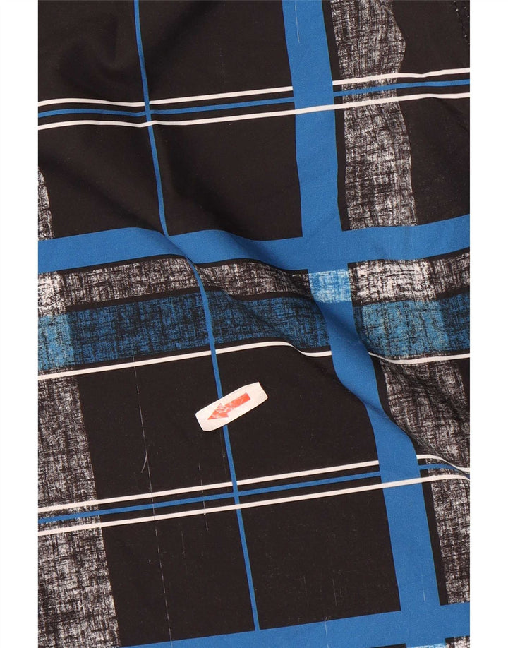 Billabong Mens Swimming Shorts Large Black Check Polyester