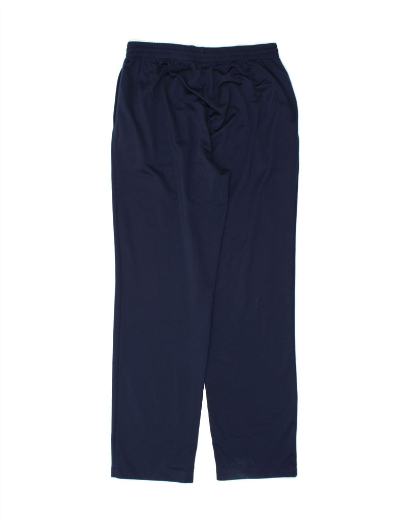 ASICS Mens Tracksuit Trousers Medium Navy Blue Vintage Asics and Second-Hand Asics from Messina Hembry 