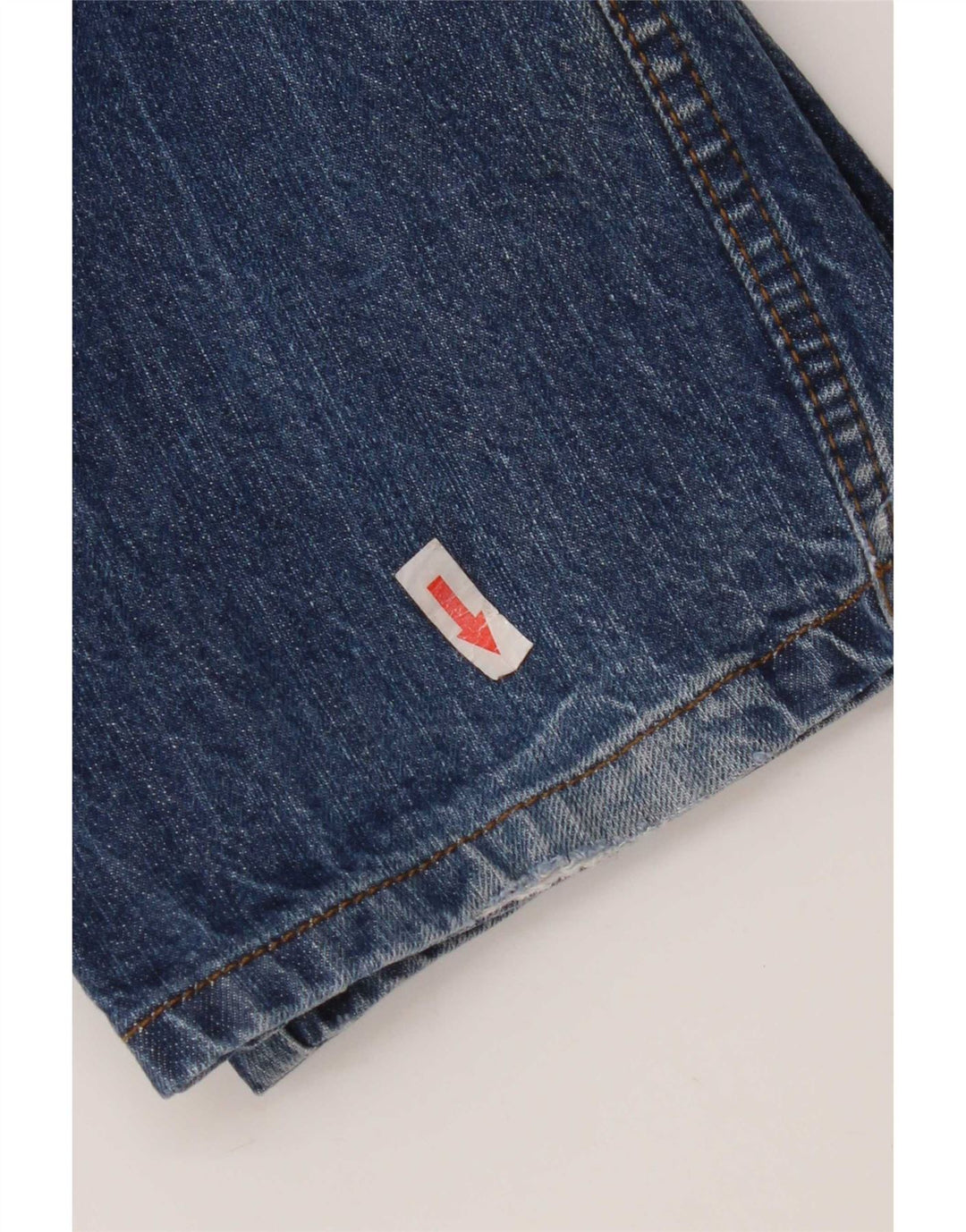 Marks & Spencer Mens Regular Fit Straight Jeans W32 L33 Blue Cotton
