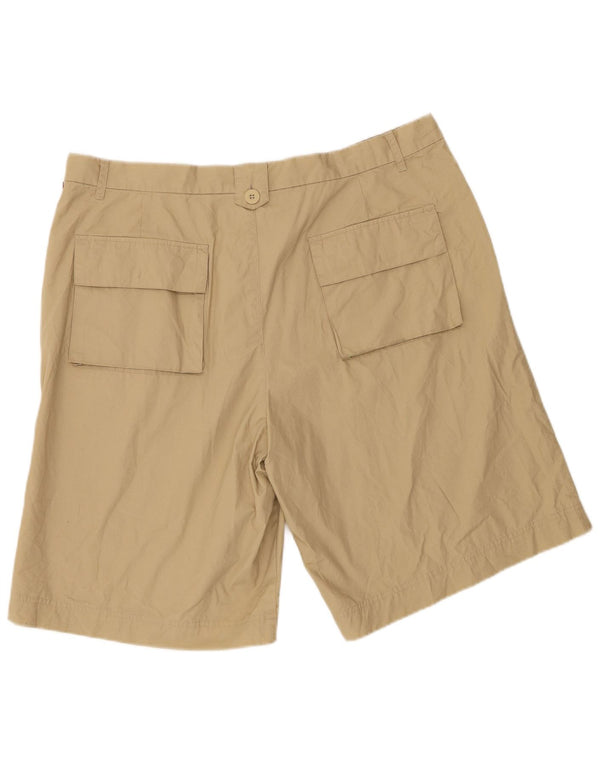 Rica Lewis Womens Cargo Shorts 2XL W40  Beige Cotton