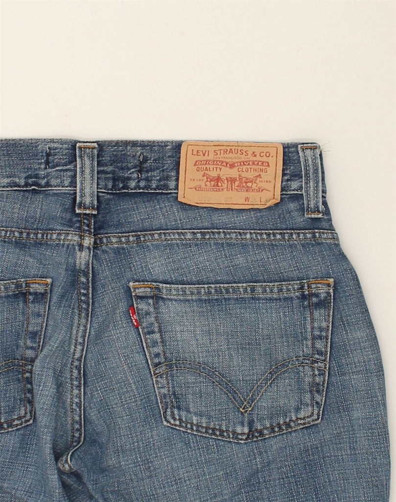 LEVI'S Womens 512 Bootcut Jeans W29 L31  Blue Cotton | Vintage Levi's | Thrift | Second-Hand Levi's | Used Clothing | Messina Hembry 