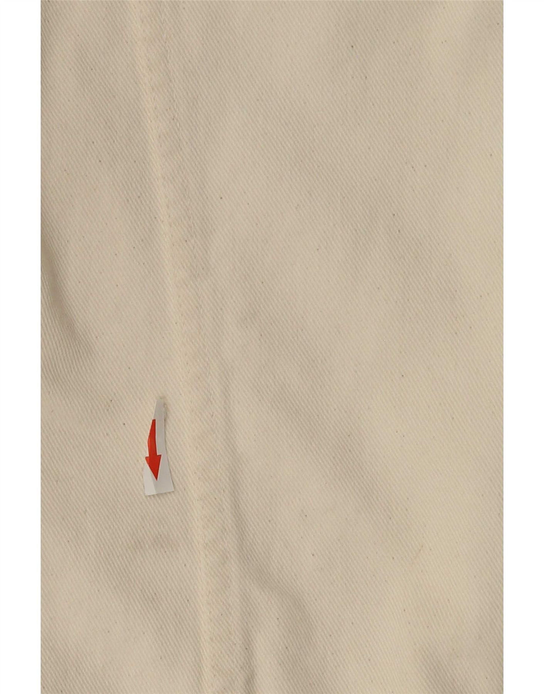 Vintage Womens Denim Jacket UK 20 2XL Off White Cotton