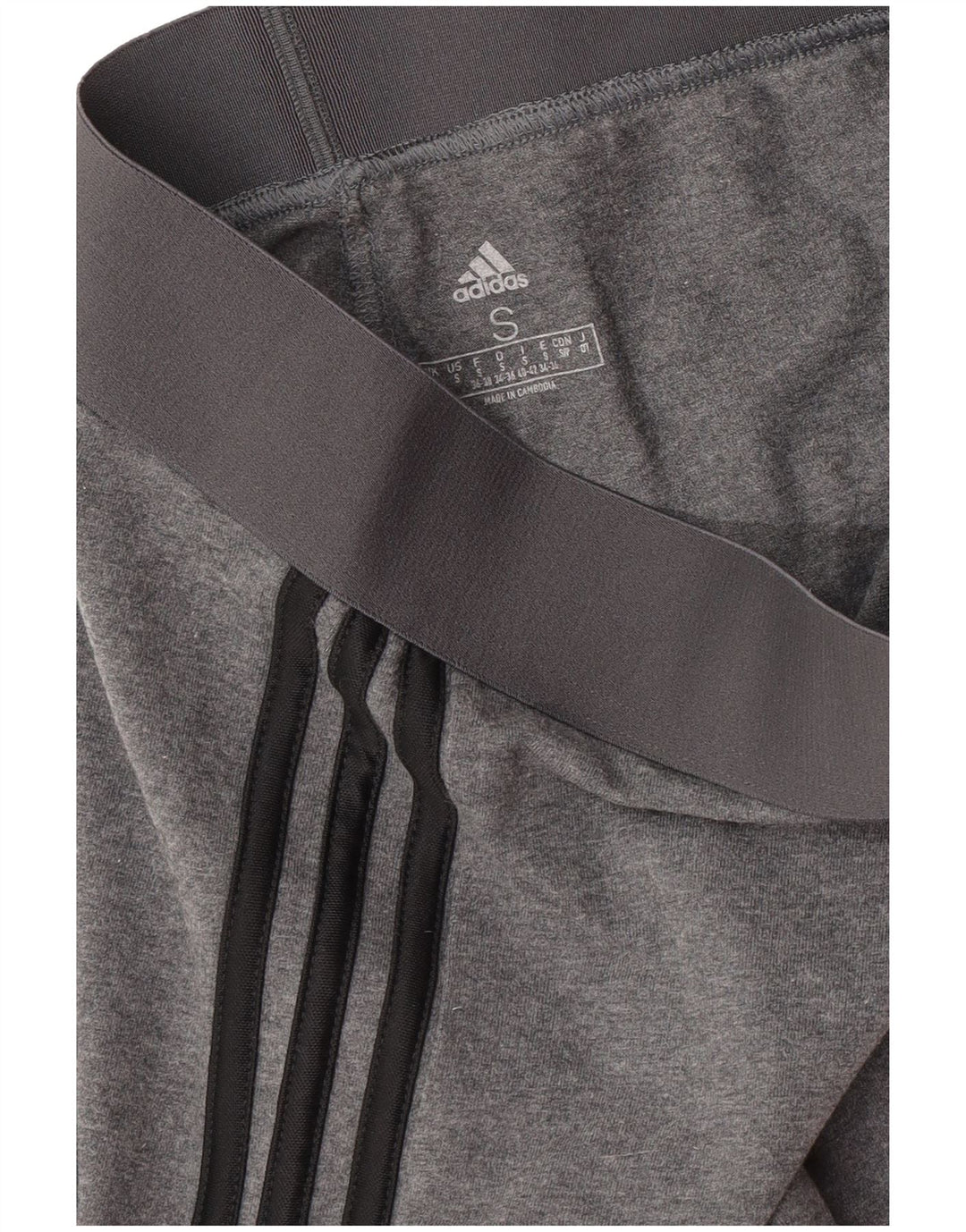 Adidas Womens Leggings UK 8/10 Small  Grey