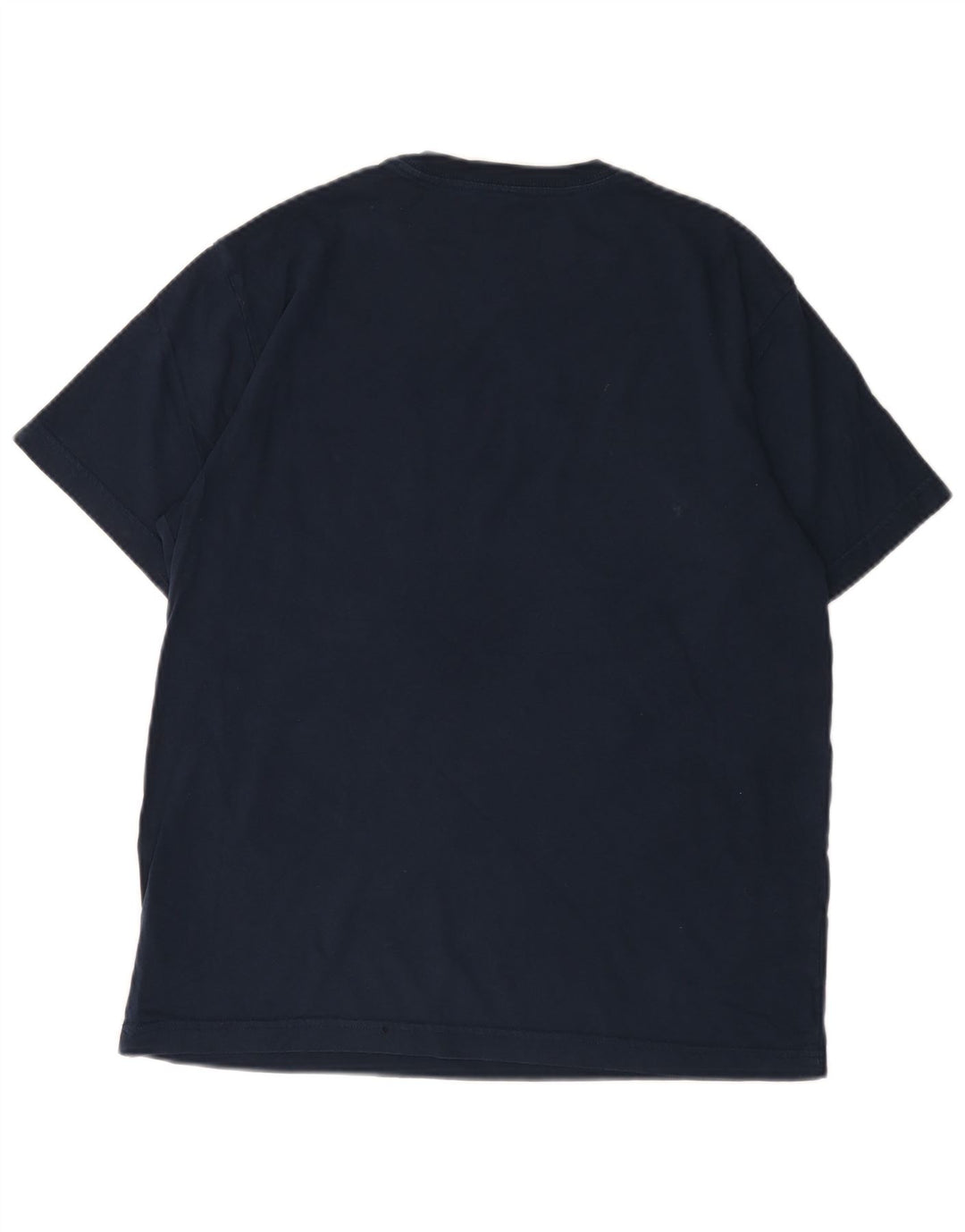 EDDIE BAUER Mens T-Shirt Top Medium Navy Blue Cotton