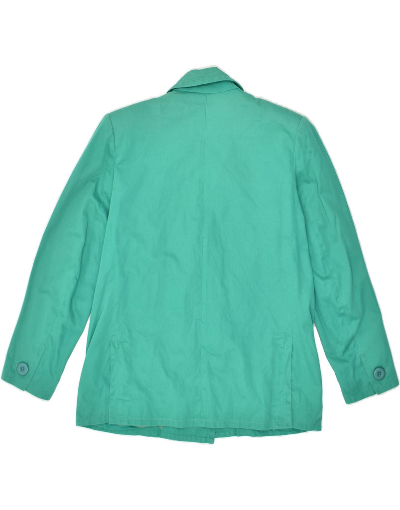 YVES SAINT LAURENT Womens Double Breasted Blazer Jacket IT 42 Medium Green | Vintage Yves Saint Laurent | Thrift | Second-Hand Yves Saint Laurent | Used Clothing | Messina Hembry 