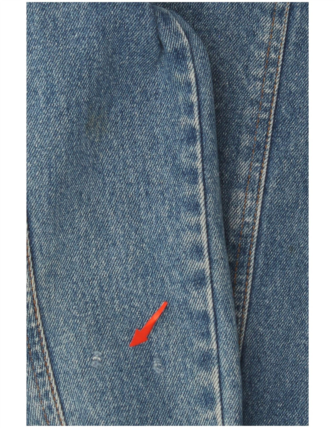 Vintage Boys Denim Jacket 14-15 Years Medium Blue