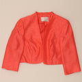 JACQUES VERT Womens 3/4 Sleeve Bolero Jacket UK 16 Large Pink Polyester Vintage Jacques Vert and Second-Hand Jacques Vert from Messina Hembry 