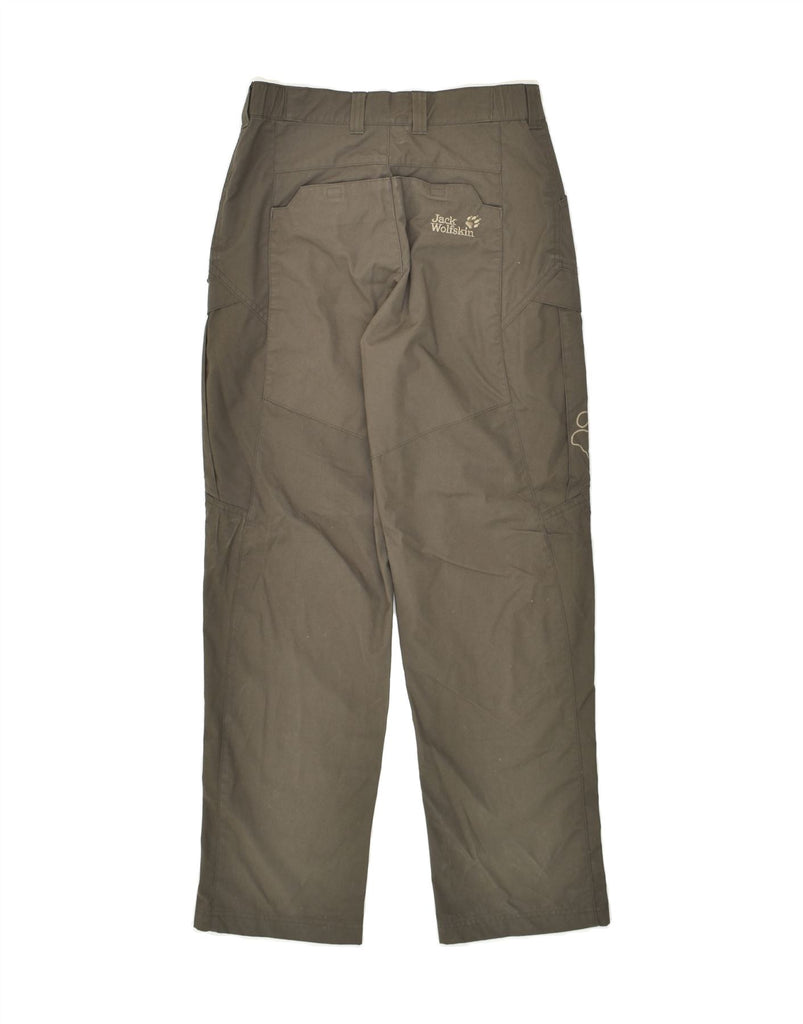 JACK WOLFSKIN Boys Straight Cargo Trousers 13-14 Years W28 L28 Grey | Vintage Jack Wolfskin | Thrift | Second-Hand Jack Wolfskin | Used Clothing | Messina Hembry 