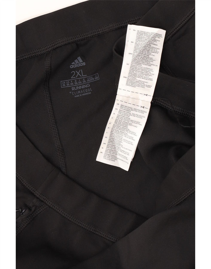 ADIDAS Womens Climacool Tracksuit Trousers UK 20 2XL  Black Polyester