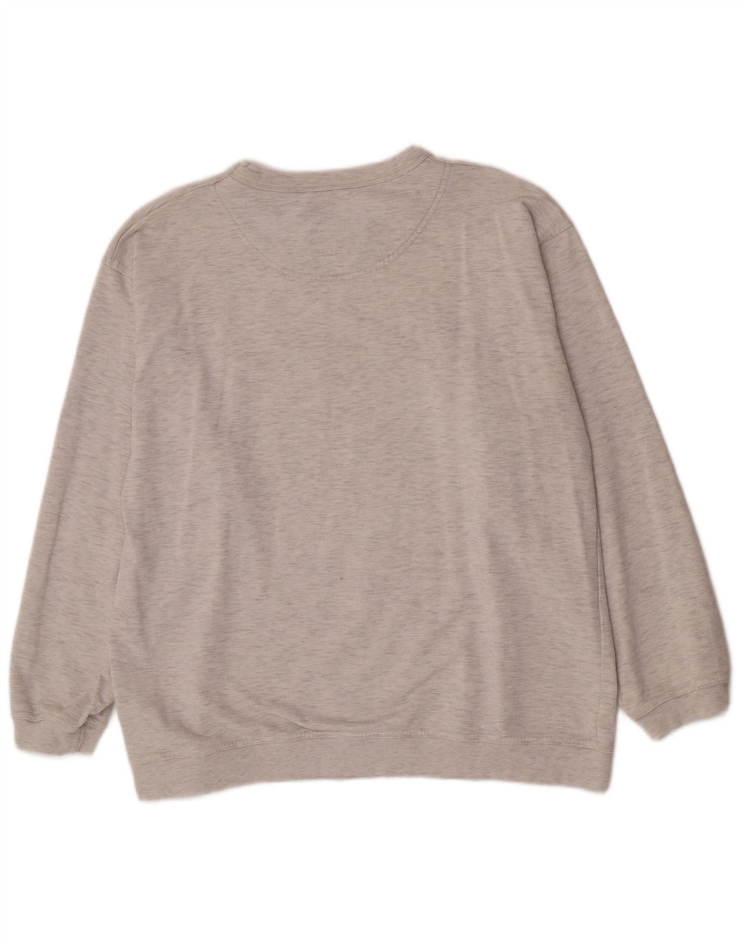 Champion Mens Graphic Sweatshirt Jumper Large Grey Flecked Cotton