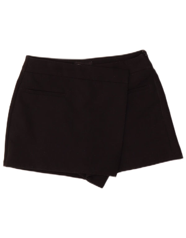 Zara Womens Casual Shorts Medium W28 Black Polyester