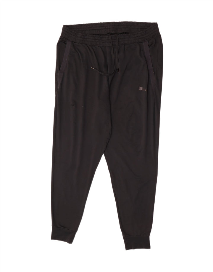 Puma Mens Tracksuit Trousers Joggers 2XL Black Polyester