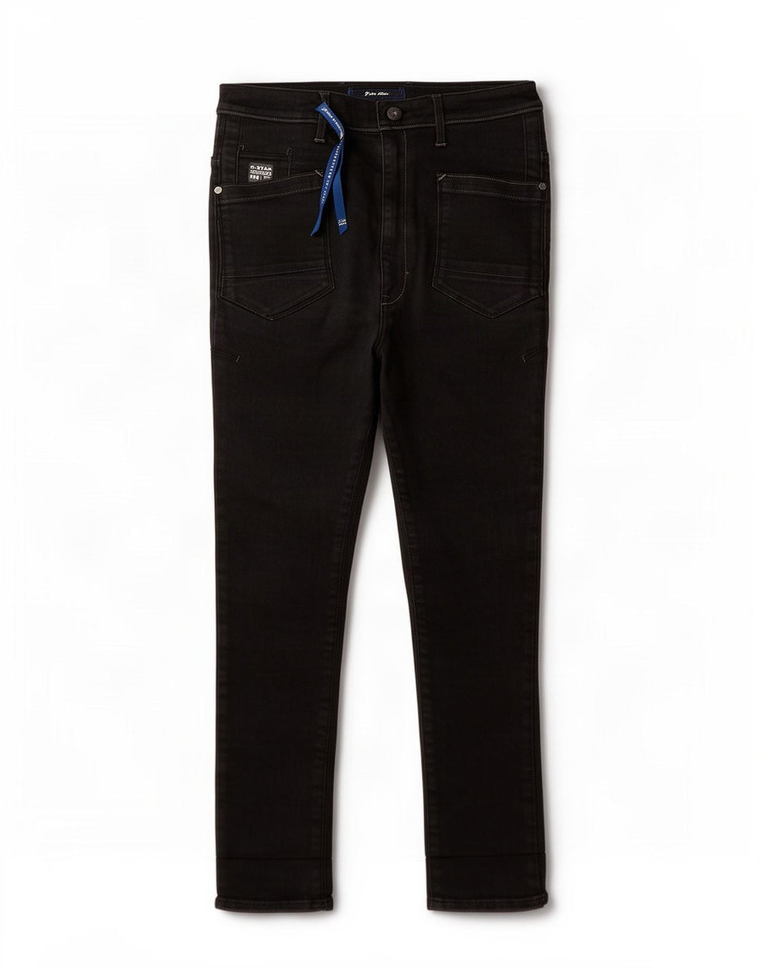 G-Star Womens Slim Jeans W27 L25 Black Cotton
