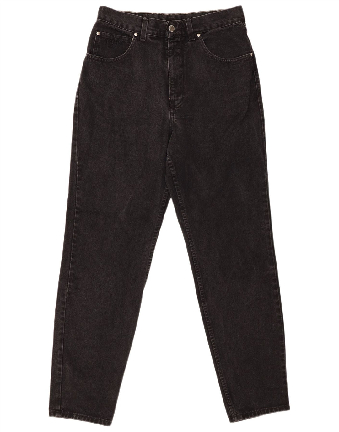 JOOP Womens Tapered Jeans UK 12 Medium W30 L31 Black Cotton