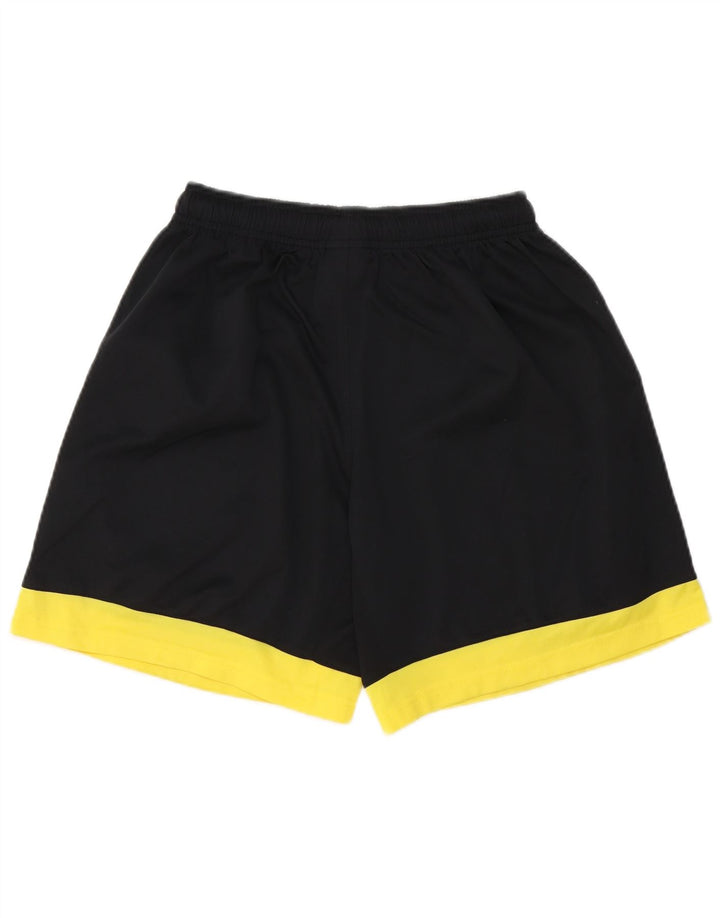 UMBRO Mens Sport Shorts Medium  Black Colourblock Polyester