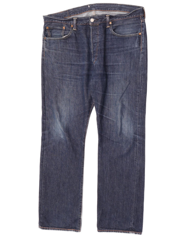Levi's Mens 501 Straight Jeans W38 L32 Blue Cotton