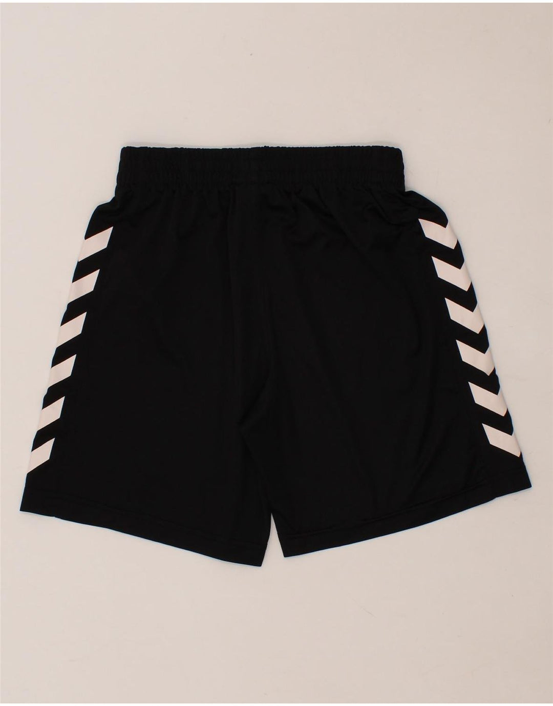 HUMMEL Boys Sport Shorts 14-15 Years Black Vintage Hummel and Second-Hand Hummel from Messina Hembry 