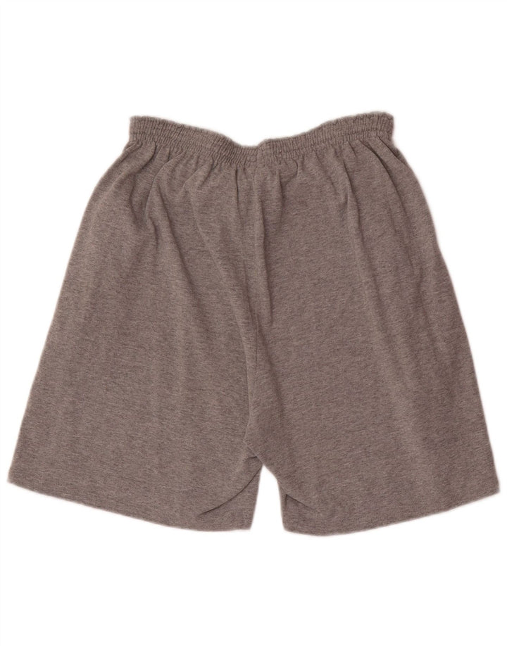 Champion Mens Sport Shorts Large Grey Cotton