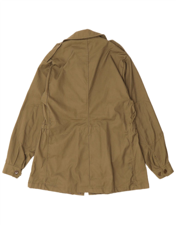 Vintage Mens Military Jacket UK 36 Small Khaki