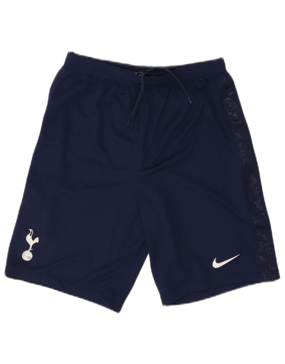 NIKE Boys Dri Fit Sport Shorts 13-14 Years XL Navy Blue Polyester