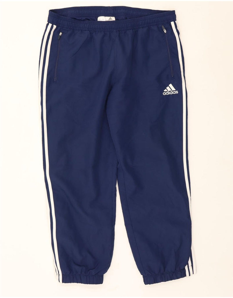 ADIDAS Mens Tracksuit Trousers Joggers XL Blue Polyester Vintage Adidas and Second-Hand Adidas from Messina Hembry 