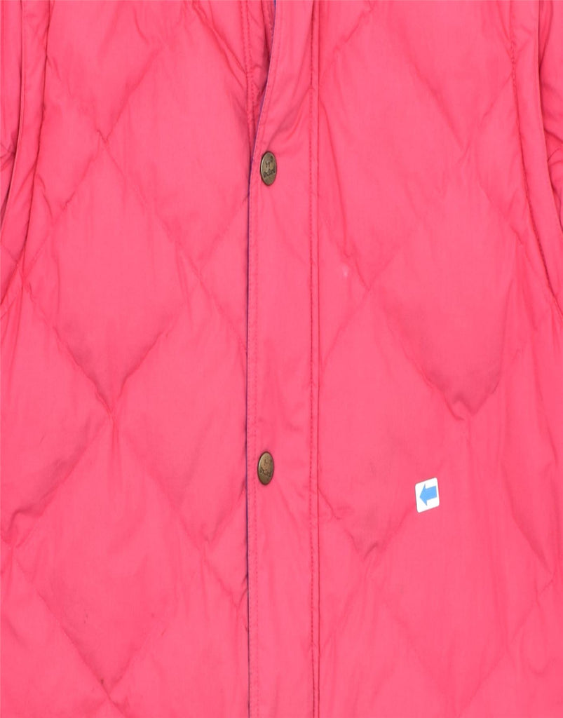 VINTAGE Womens Padded Jacket UK 14 Large Pink | Vintage | Thrift | Second-Hand | Used Clothing | Messina Hembry 