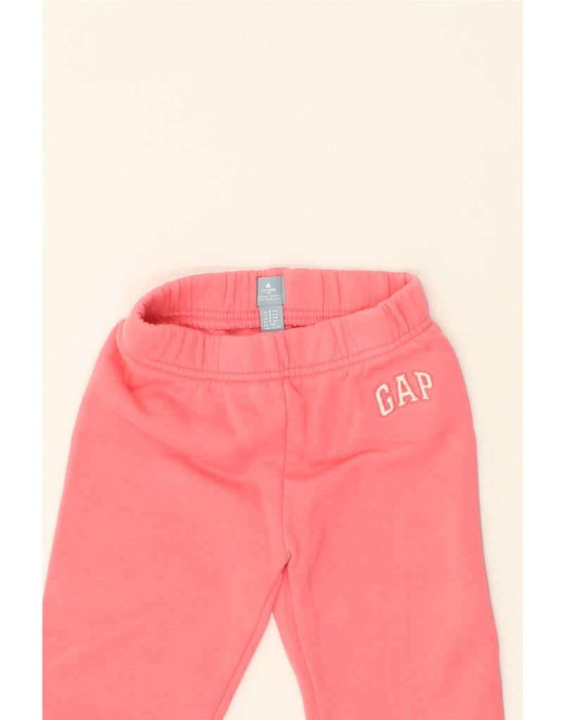 GAP Girls Tracksuit Trousers 4-5 Years Pink Cotton | Vintage Gap | Thrift | Second-Hand Gap | Used Clothing | Messina Hembry 