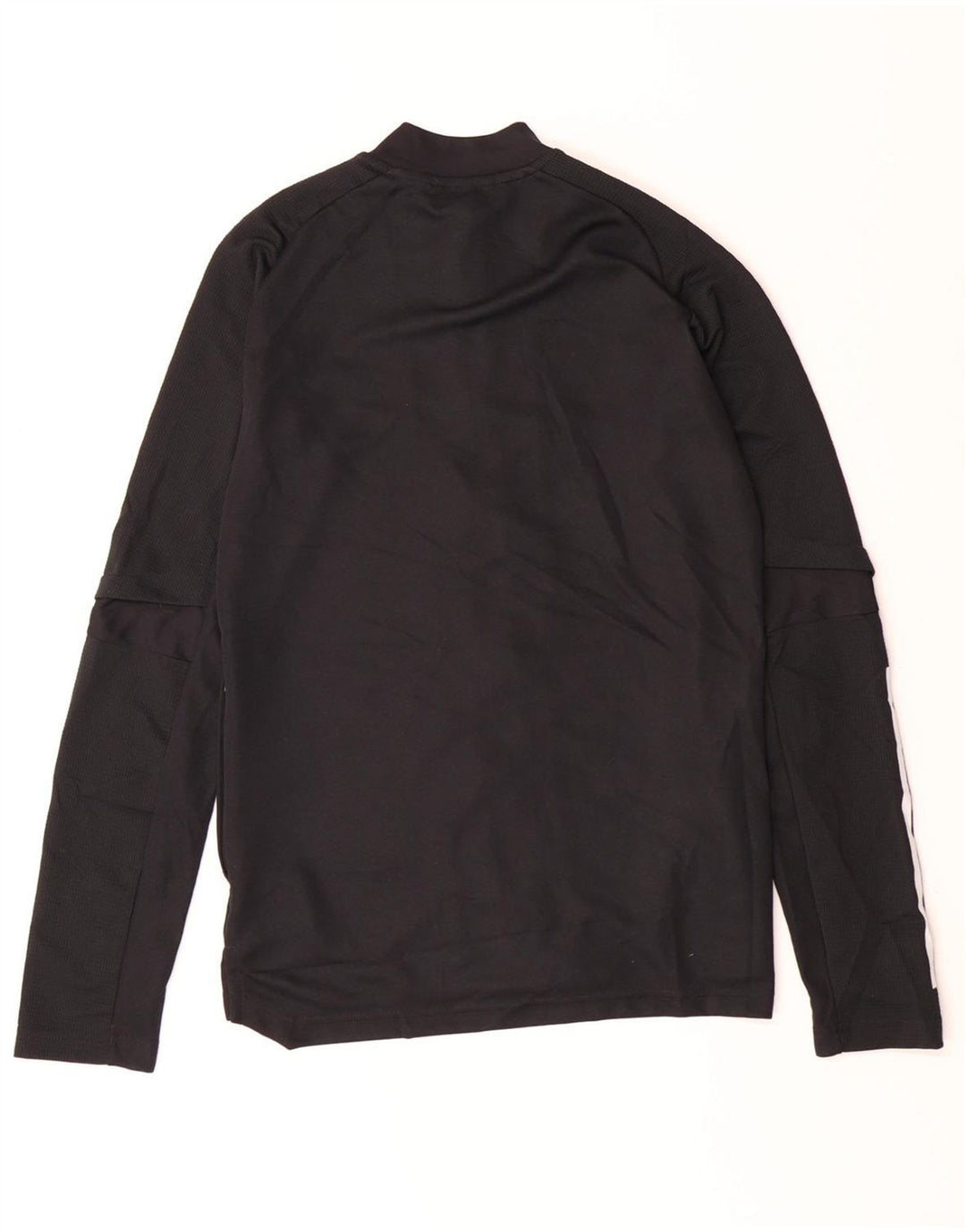 ADIDAS Womens Wisconsin Graphic Tracksuit Top Jacket UK 8/10 Small Black