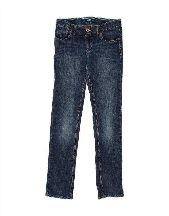 LEVI'S Boys Skinny Jeans 9-10 Years W25 L25 Blue Cotton | Vintage Levi's | Thrift | Second-Hand Levi's | Used Clothing | Messina Hembry 