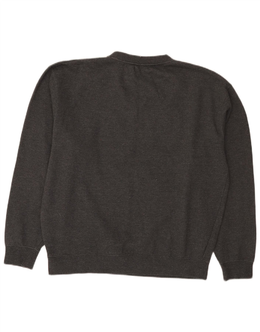 Fila Mens Graphic Regular Fit Sweatshirt Jumper Medium Grey Cotton