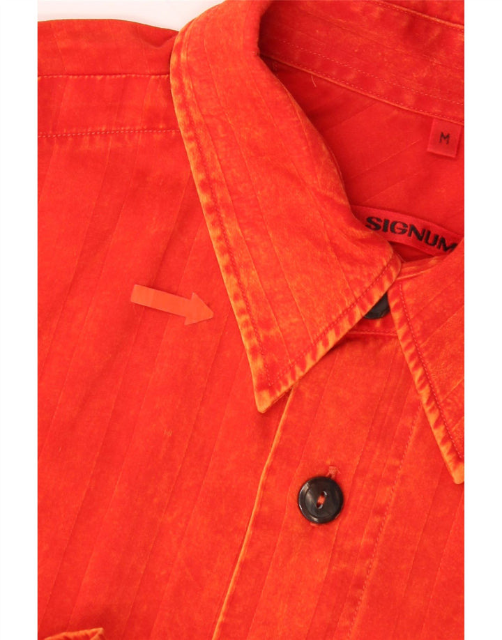 Signum Mens Shirt Medium Orange