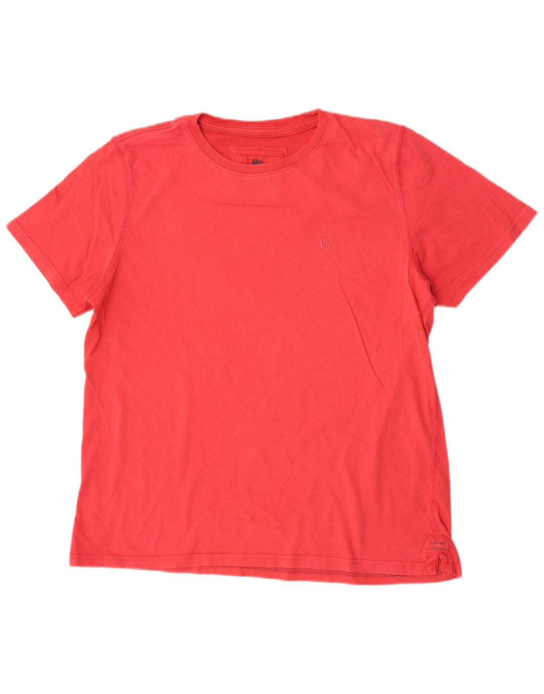 Fat Face Mens T-Shirt Top Large Red Cotton