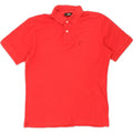 FILA Mens Polo Shirt Medium Red Cotton | Vintage Fila | Thrift | Second-Hand Fila | Used Clothing | Messina Hembry 