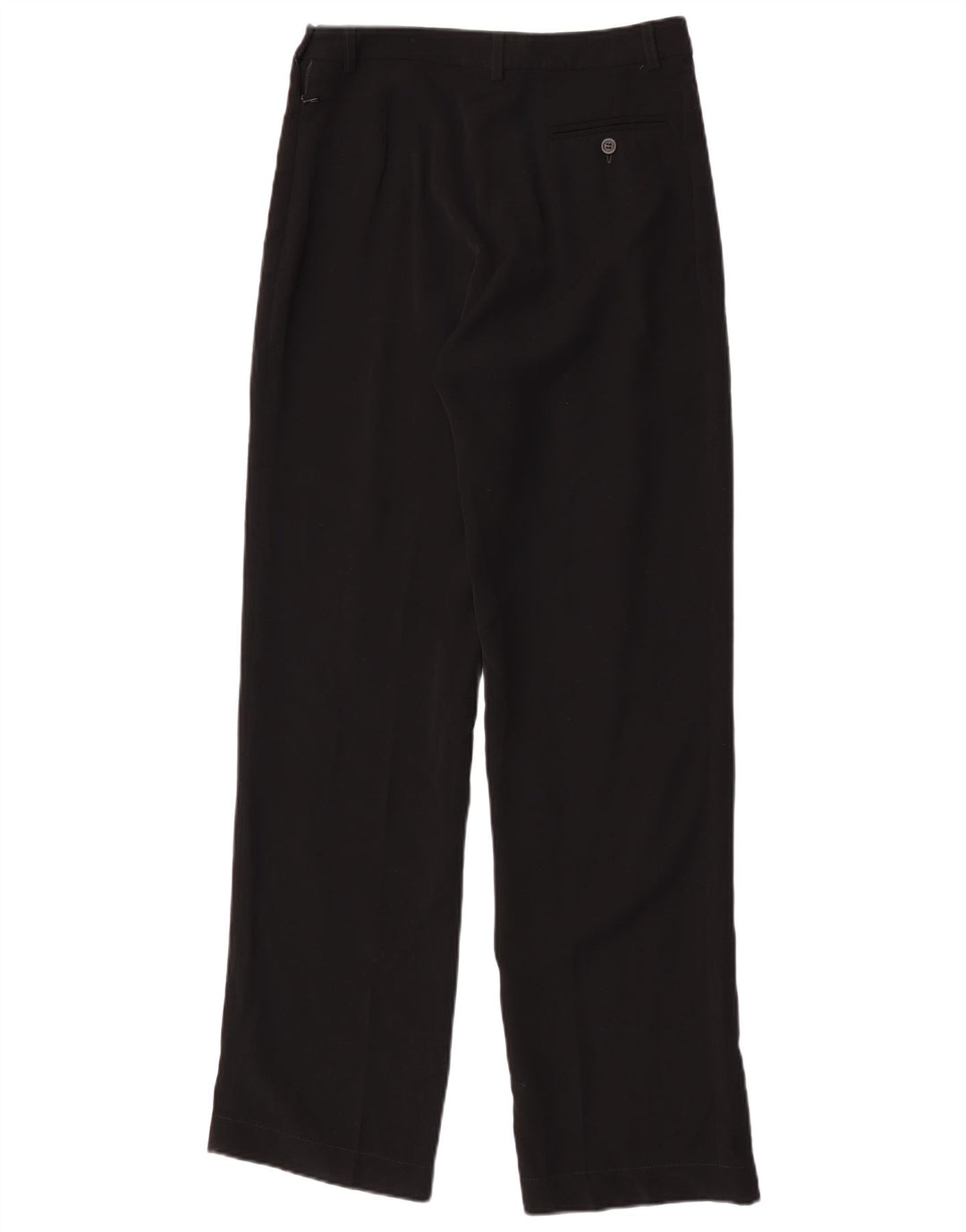 Jigsaw Womens Straight Casual Trousers W29 L32 Black Polyester